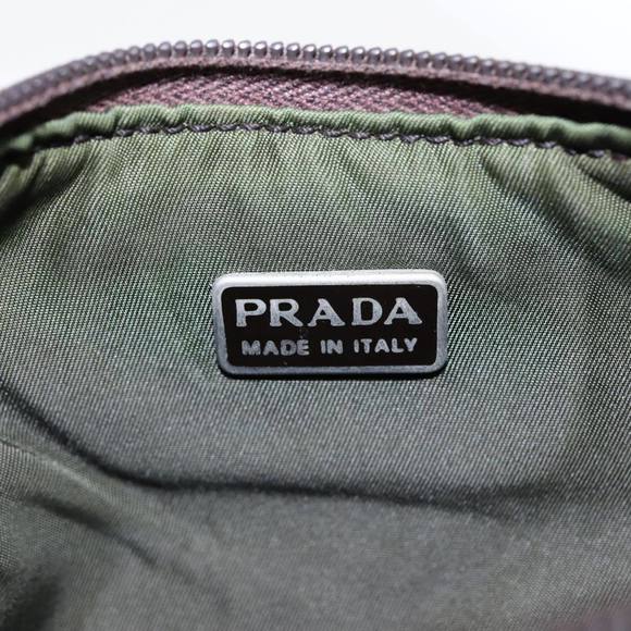 PRADA Hand Bag Canvas Beige Auth 87677 - Picture 10 of 16